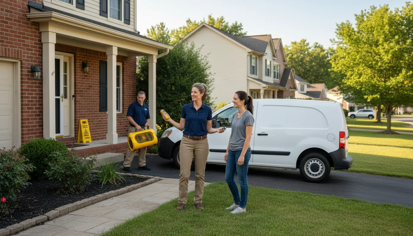 Water restoration image for Mold Remediation in Bellville, OH
